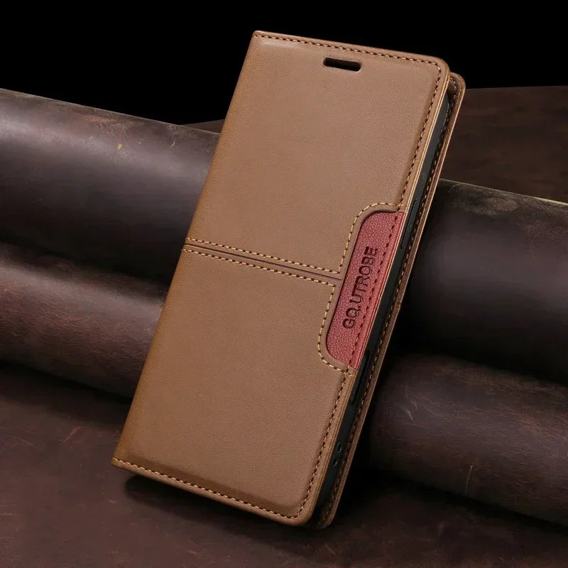 Leather Wallet Case for Xiaomi 11T 12T 13T 14T 15T 17T Poco X Series