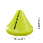 Kitchen Rotating Spiral Peeler – Manual Vegetable & Fruit Slicer Grater Tool