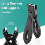 Wide Jaw Nail Clippers Anti-Splash
