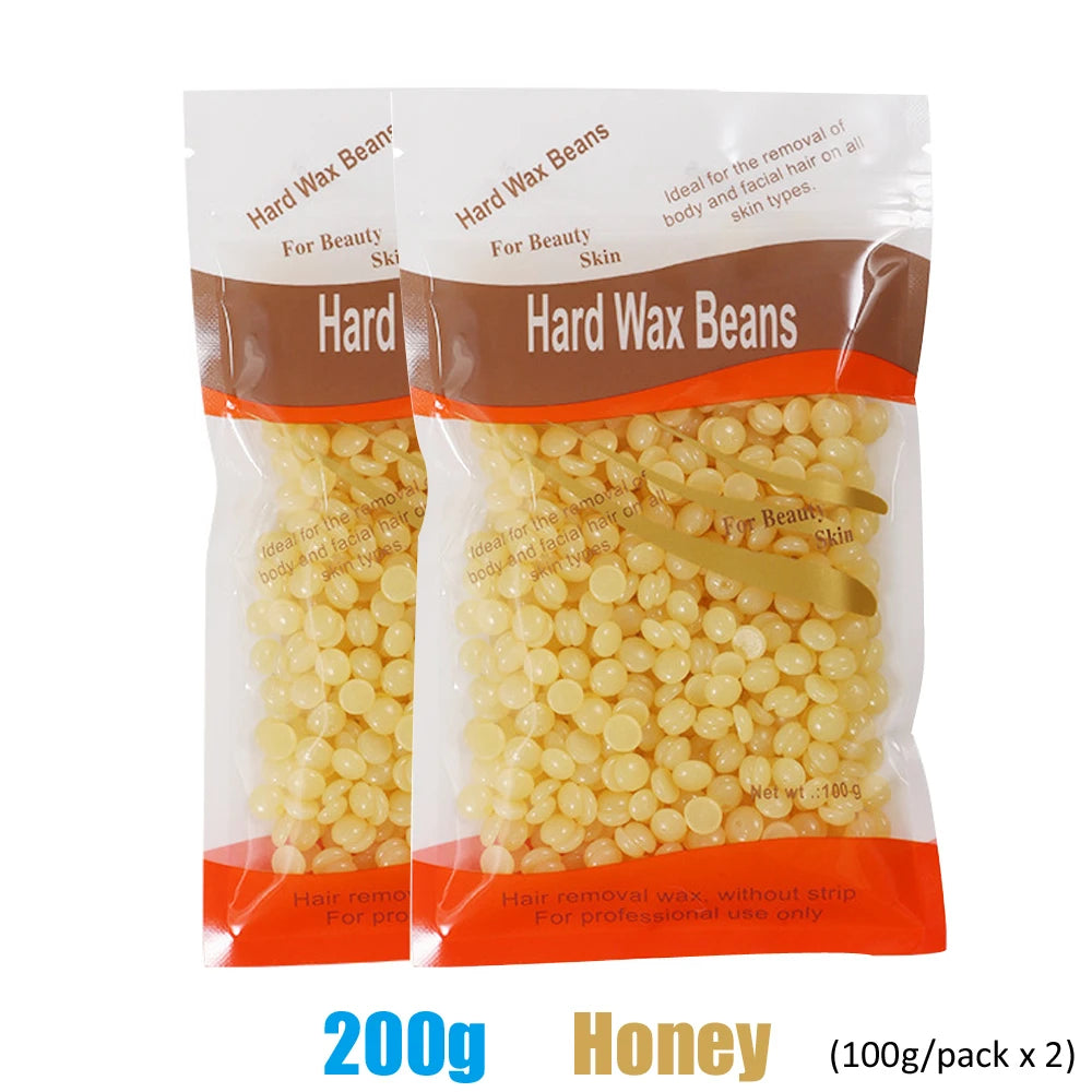 Brazilian Hard Wax Beans 50g Painless Body Hair Removal Wax