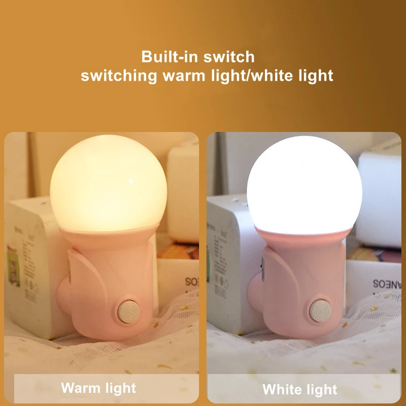 LED Night Light with Dimmer for Baby & Bedroom Lighting