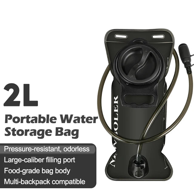 Hydration Water Bladder 1.5L 2L 3L Camping Reservoir