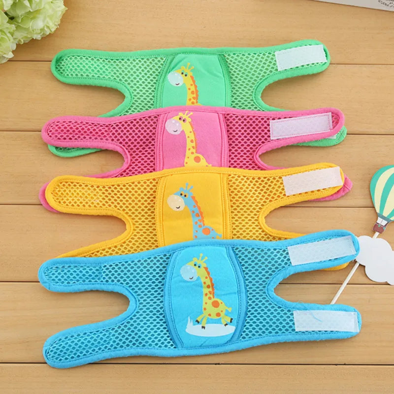 Baby Knee Pads Adjustable Cute Bunny & Giraffe Crawling Protector