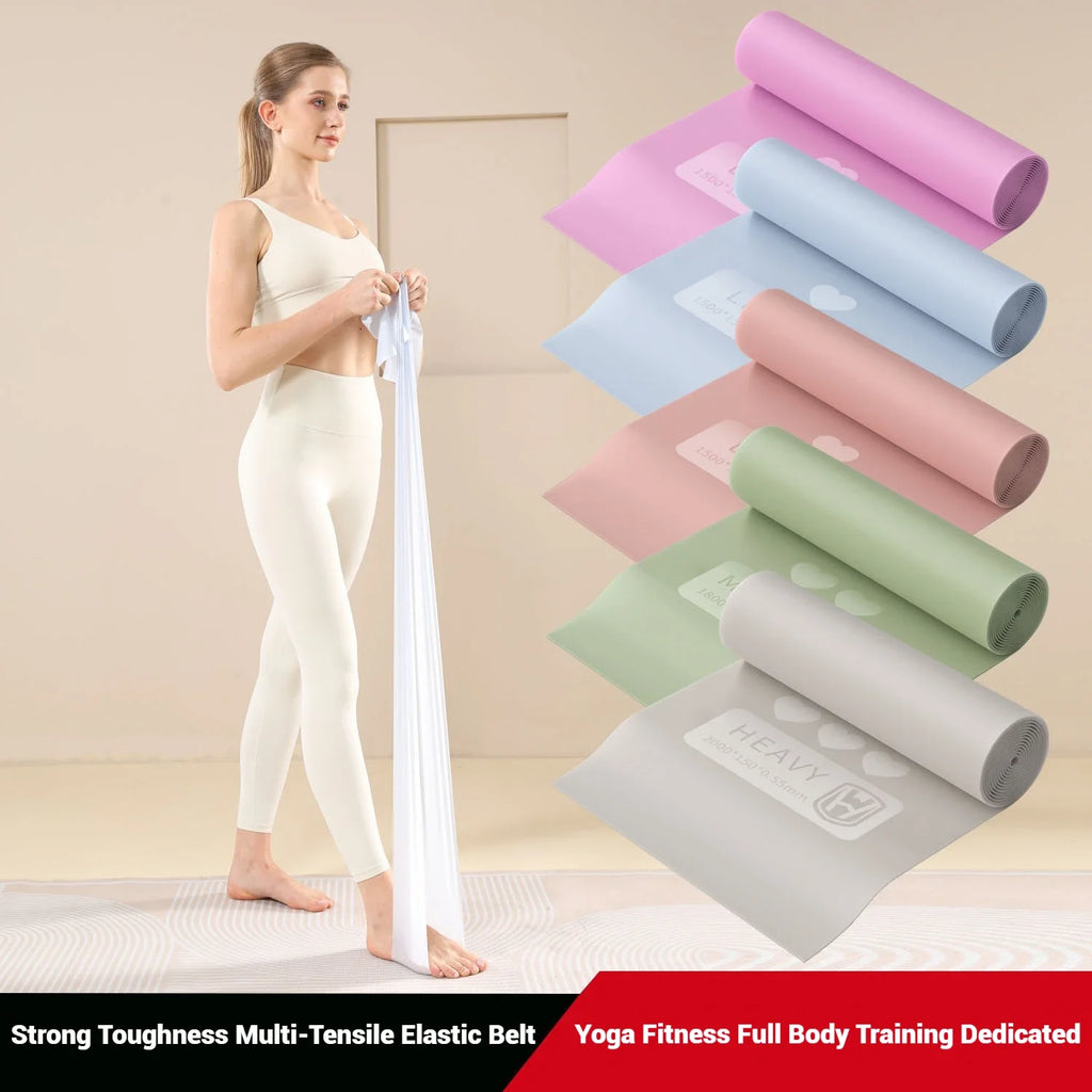 Yoga Stretching Strap for Beginners Ladies Fitness and Dance Training