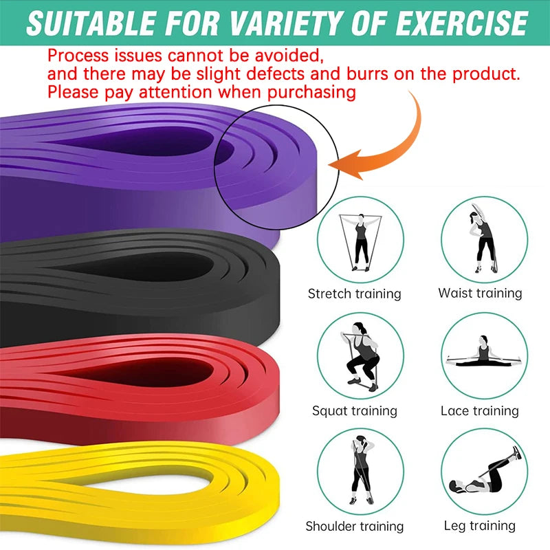 20-230lbs Heavy Duty Resistance Bands for Strength Training Home Gym Workout Set