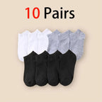 Men's Breathable Deodorant Low Cut Ankle Socks Sweat Wicking