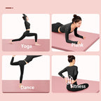 8mm NBR Yoga Mat Non Slip Thick Exercise Mat for Home Beginners
