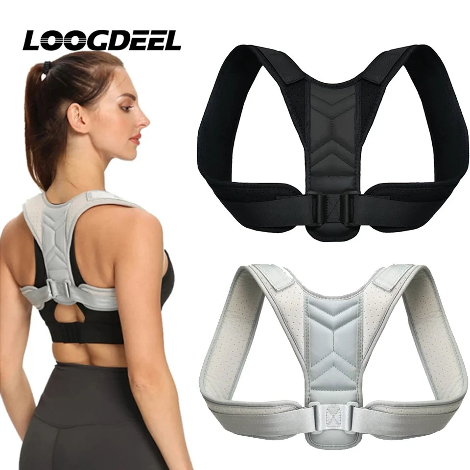 Adjustable Posture Corrector Belt Back Brace Shoulder Support Main image