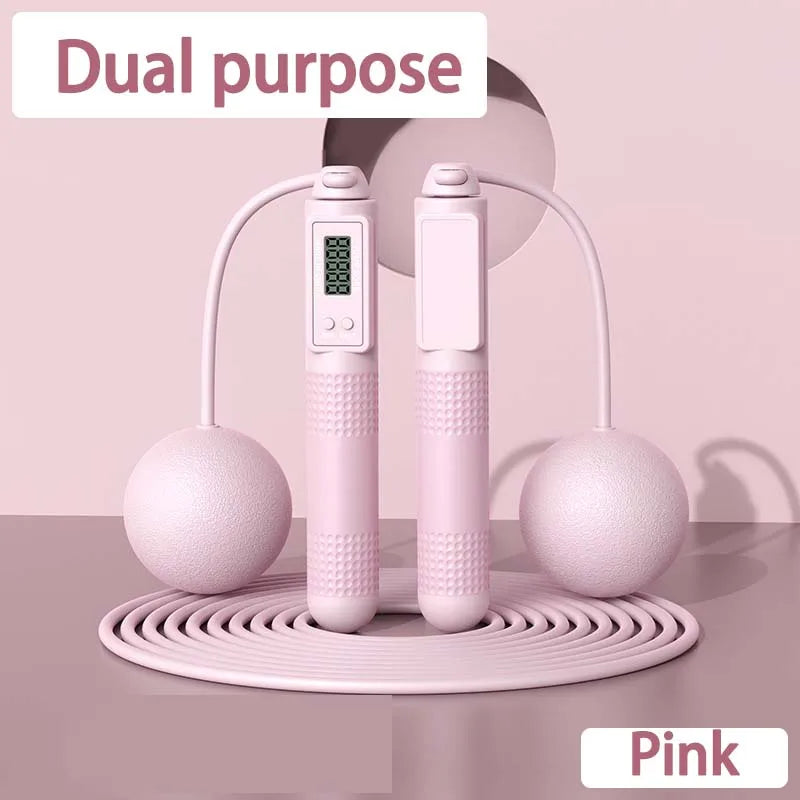 Smart Jump Rope with Counter  Adjustable Calorie Skipping Rope