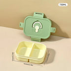 WORTHBUY Portable Lunch Box Leakproof Microwave Safe Bento Box