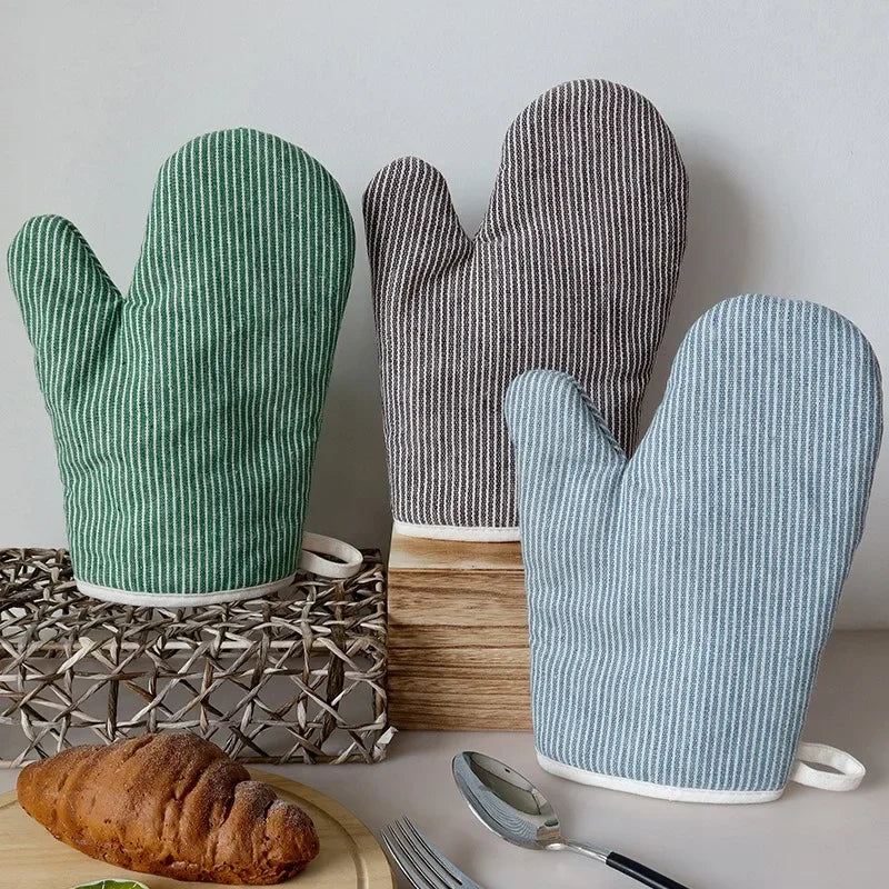 Japanese Heat-Resistant Oven Mitts – Nordic Kitchen Baking Gloves
