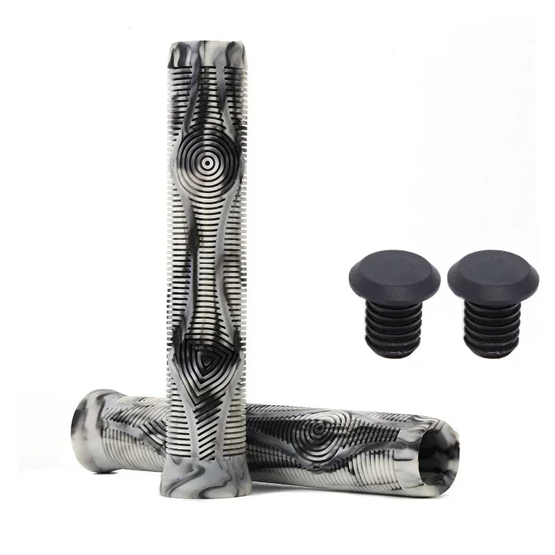 160mm MTB Handlebar Grips Extended Anti-Slip Shockproof Rubber