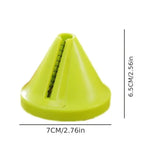 Kitchen Rotating Spiral Peeler – Manual Vegetable & Fruit Slicer Grater Tool