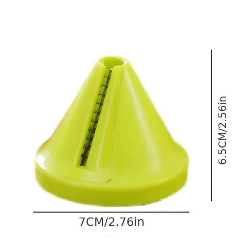 Kitchen Rotating Spiral Peeler – Manual Vegetable & Fruit Slicer Grater Tool