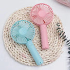 Mini Portable USB Fan UK Rechargeable Handheld Desk Cooler