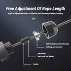 Steel Wire Skipping Rope Adjustable Jump Rope Fitness Training