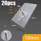 Punch-Free Screw Stickers Invisible Wall Picture Hanging Hooks