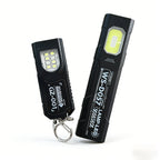 Mini COB LED Keychain Flashlight USB-C Rechargeable