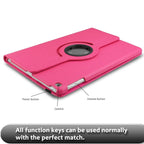 Rotating Leather Stand Case for iPad Air Pro Mini 10.2 10.9 12.9 Cover