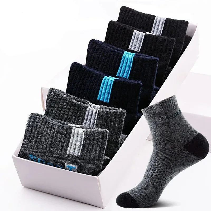 Mens Bamboo Socks Breathable Odour Free Business Sport Socks Multipack