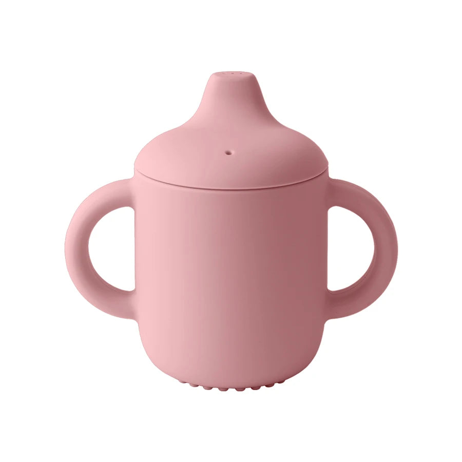 Silicone Baby Feeding Cup Portable Learning Water Cup