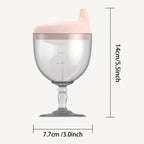 Kids Party Sippy Cup Plastic Goblet Training Cup