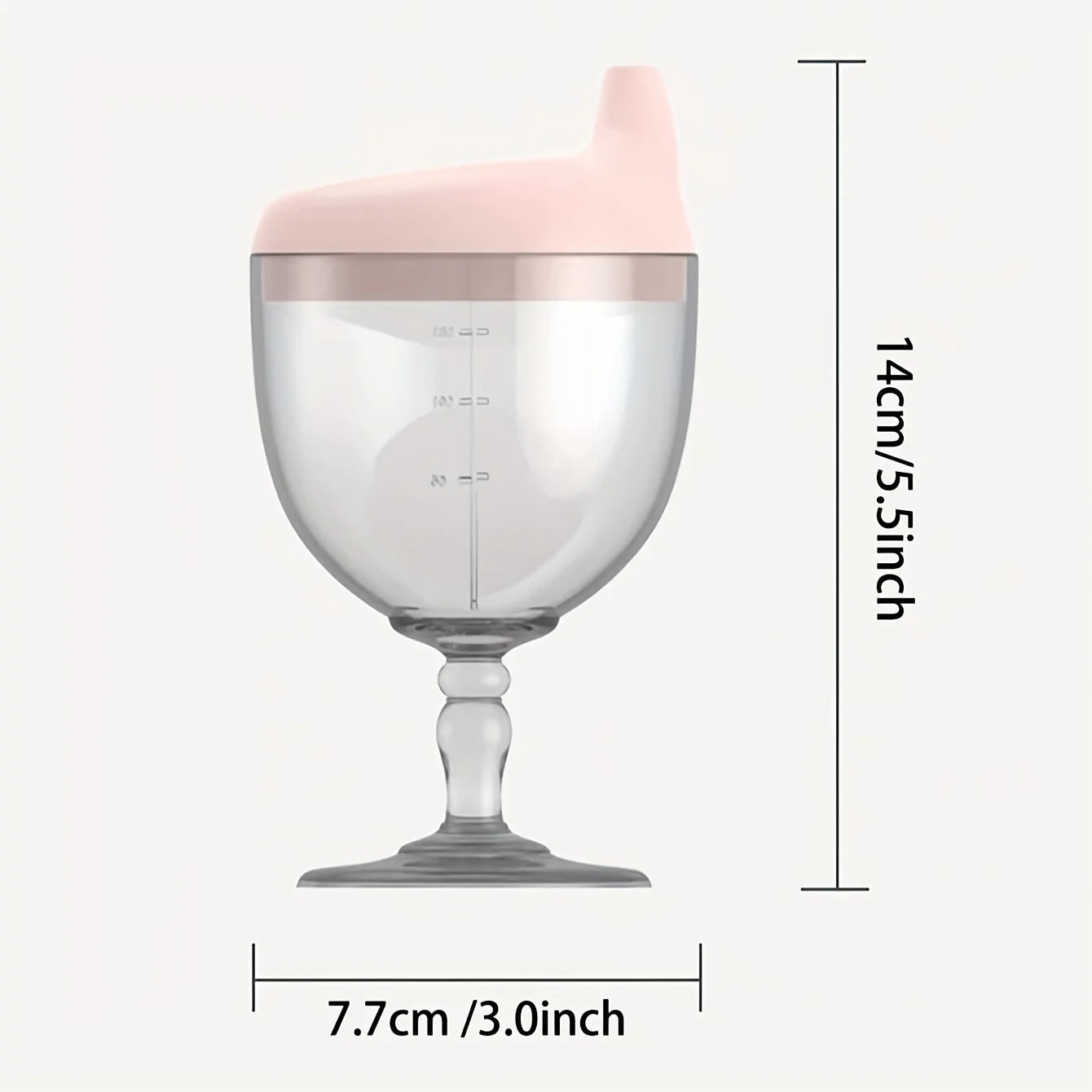 Kids Party Sippy Cup Plastic Goblet Training Cup