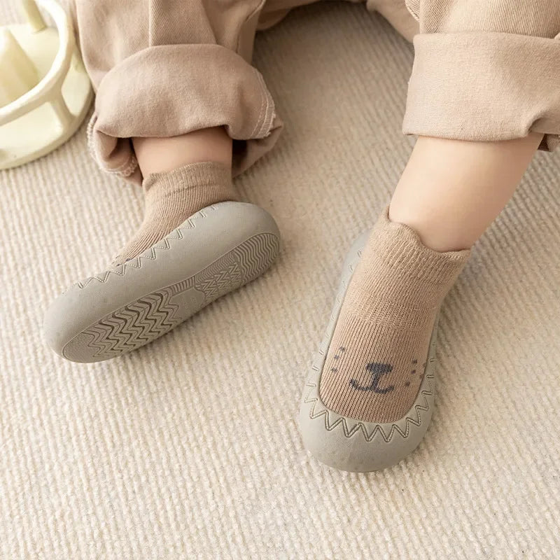 Baby Socks Shoes UK – Cute Cartoon Soft Sole First Walker Booties