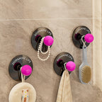Adhesive Wall Hook Durable No-Drill Coat & Bathroom Storage Hook