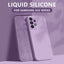 Liquid Silicone Soft Case for Samsung Galaxy S22 S23 S24 S25 S26 5G