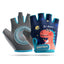 Kids Cycling Gloves Half Finger Breathable Anti Slip Bike
