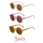 Kids Round Sunglasses 1–7 Years | UV Sun Protection