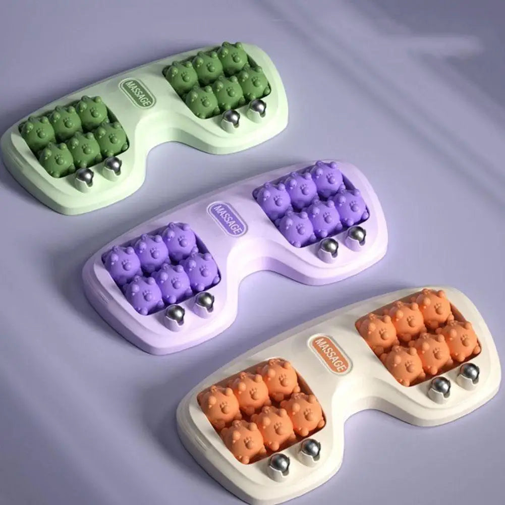 Foot Massage Roller for Plantar Fasciitis & Acupressure Pain Relief