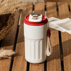 450ml Stainless Steel Thermo Water Bottle LED Temperature Display Mug