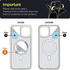 Clear MagSafe Magnetic Case for iPhone 15/14/13 Pro Max