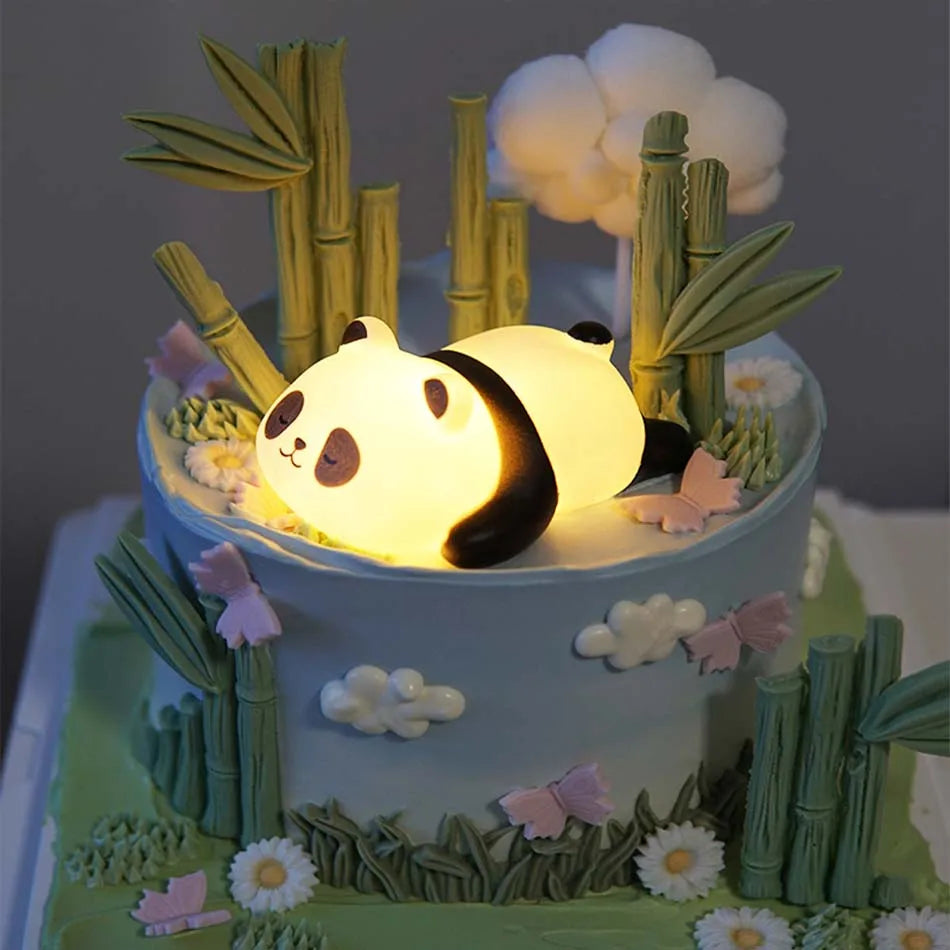 Cute Panda LED Night Light for Kids Bedroom Décor