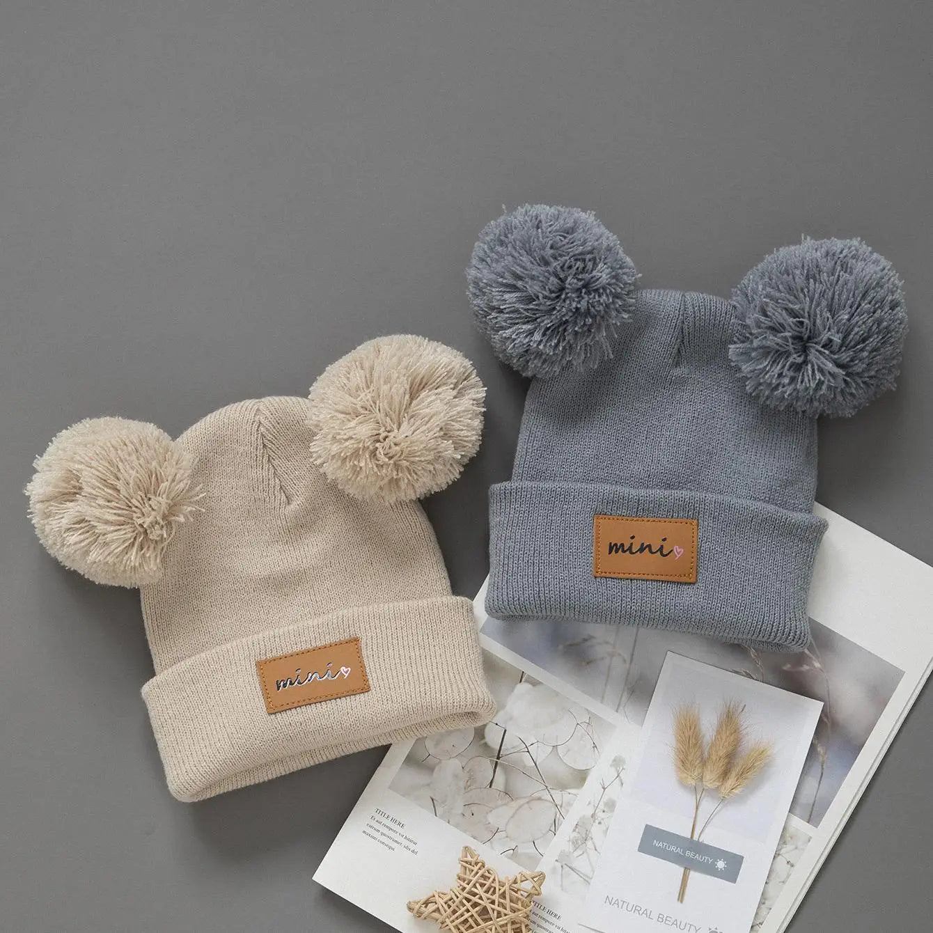 Newborn Baby Winter Beanie Hat Soft Warm Toddler Cap
