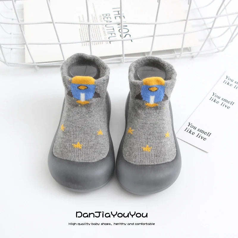 Baby Socks Shoes UK – Cute Cartoon Soft Sole First Walker Booties