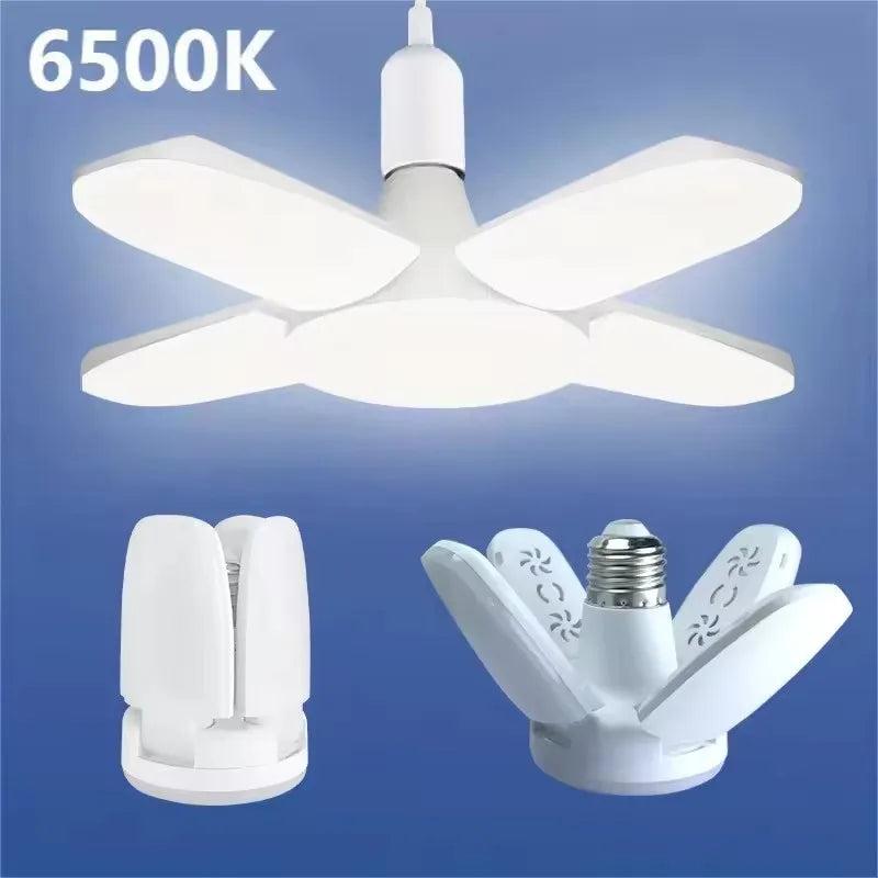 E27 Foldable LED Garage Light 28W Ceiling Lamp Main image
