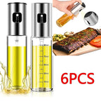 Glass Oil Sprayer for Cooking Olive Oil Spray Bottle for BBQ & Salad