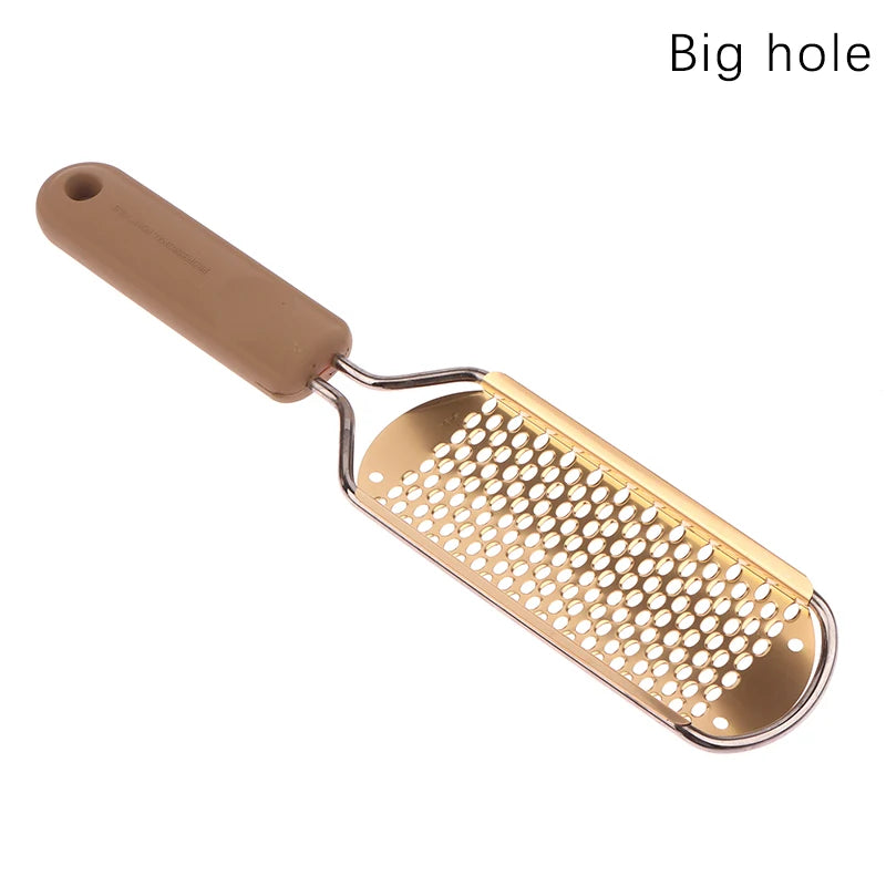 304 Stainless Steel Foot File Callus Remover for Smooth Soft Feet