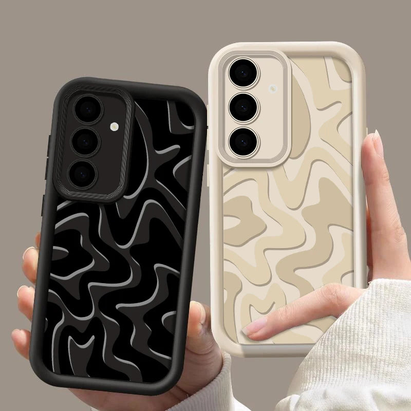 Striped Pattern Case for Samsung Galaxy S22 S23 S24 S25 S26 & A Series