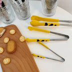 Japanese Cat Paw Tongs – Stainless Steel BBQ & Kitchen Food Clip Tool