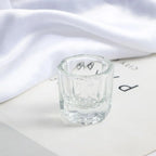 Octagon Crystal Nail Art Mixing Cup UV Powder Mixing Manicure Tool