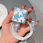 Transparent Animal Charger Case for iPhone 18W/20W