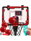 Mini Basketball Hoop | Light-Up Over the Door Hoop for Kids