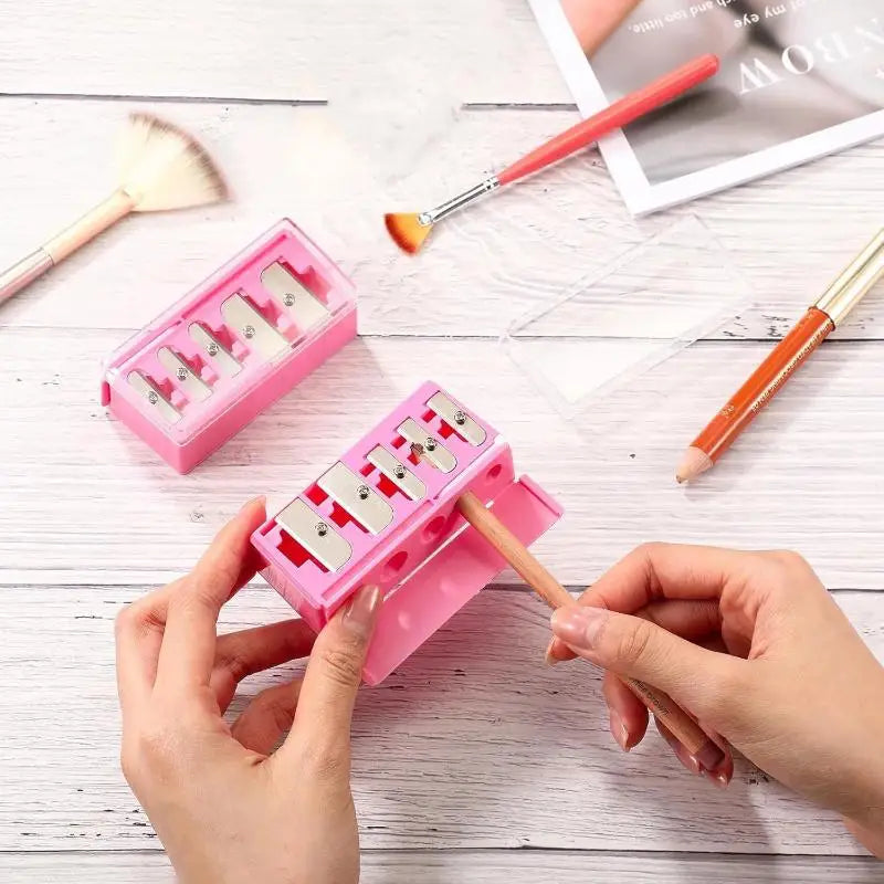 5-Hole Multi-Function Sharpener for Eyeliner & Lipliner