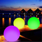 LED Glowing Inflatable Beach Ball for Pool & Party Games