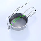 Mesh Strainer with Wooden Handle Fine Sieve