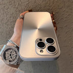 Laser Aurora Matte CD Case for iPhone 11 12 13 14 15 16 Pro Max